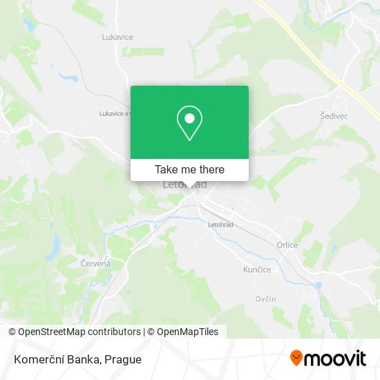Карта Komerční Banka