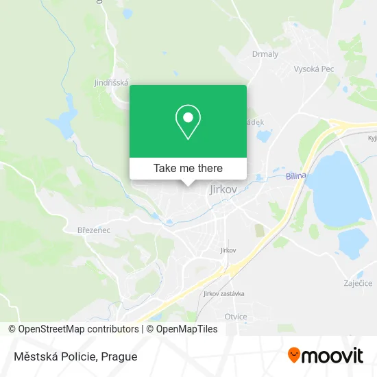 Карта Městská Policie