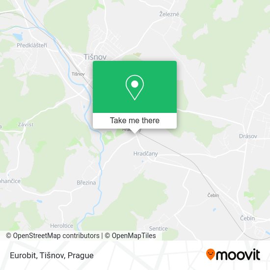 Eurobit, Tišnov map