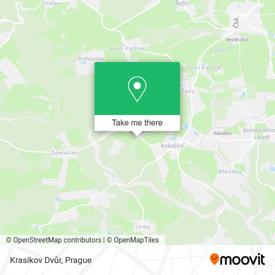 Krasíkov Dvůr map