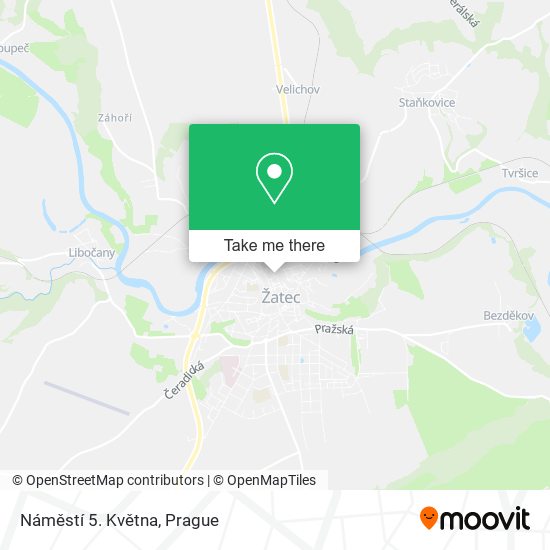 Náměstí 5. Května map