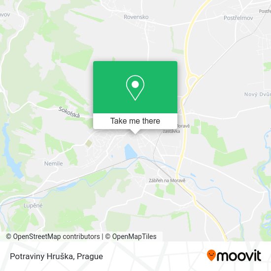 Карта Potraviny Hruška