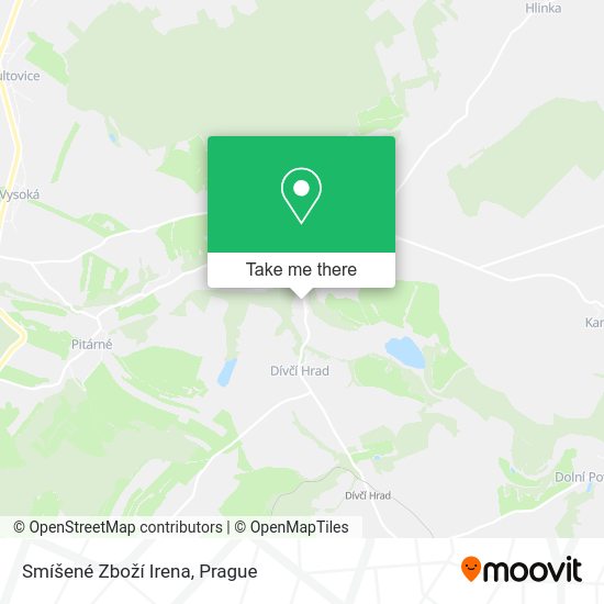 Smíšené Zboží Irena map
