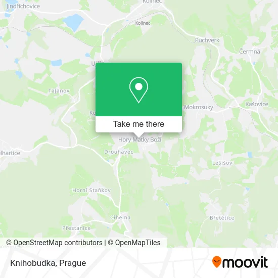 Карта Knihobudka