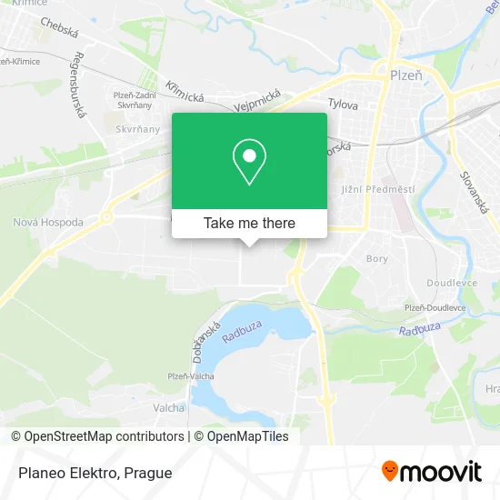 Карта Planeo Elektro