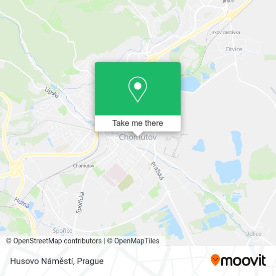 Husovo Náměstí map