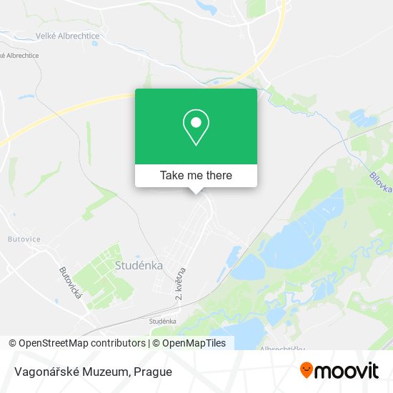Vagonářské Muzeum map