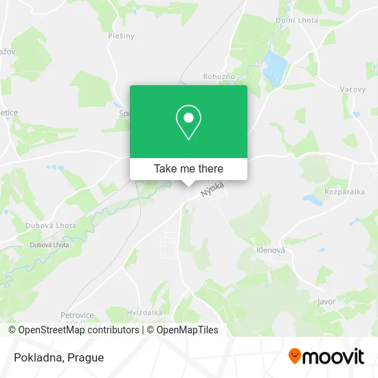 Карта Pokladna