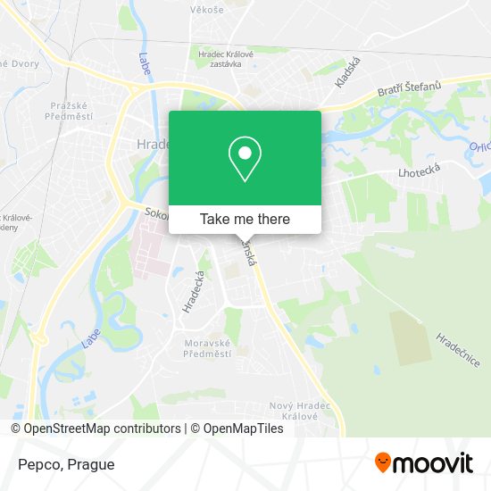 Карта Pepco