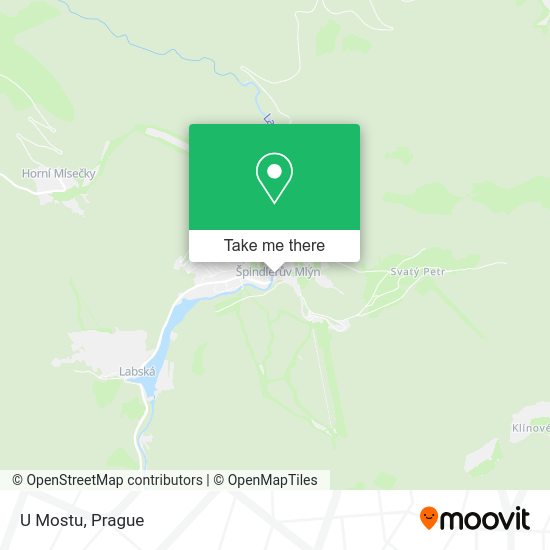 Карта U Mostu