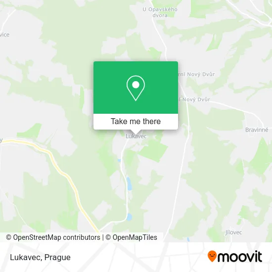Карта Lukavec