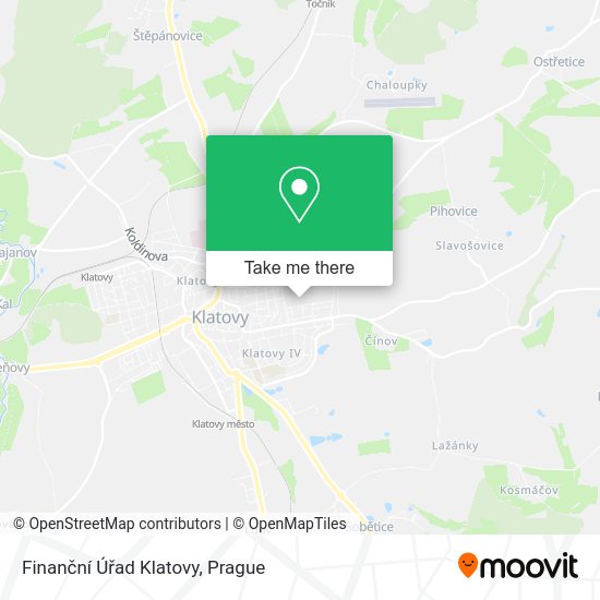 Finanční Úřad Klatovy map