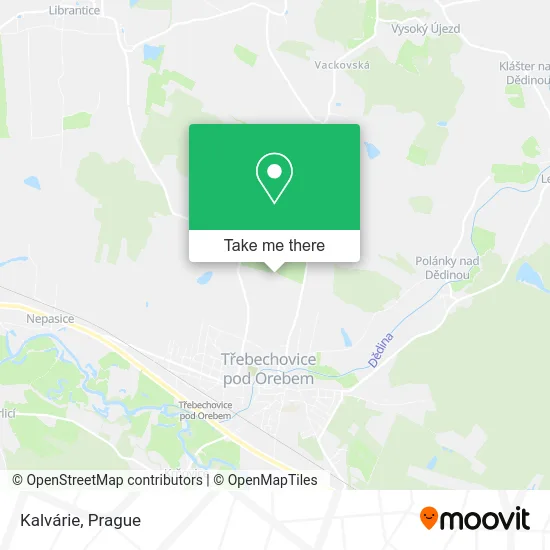 Карта Kalvárie