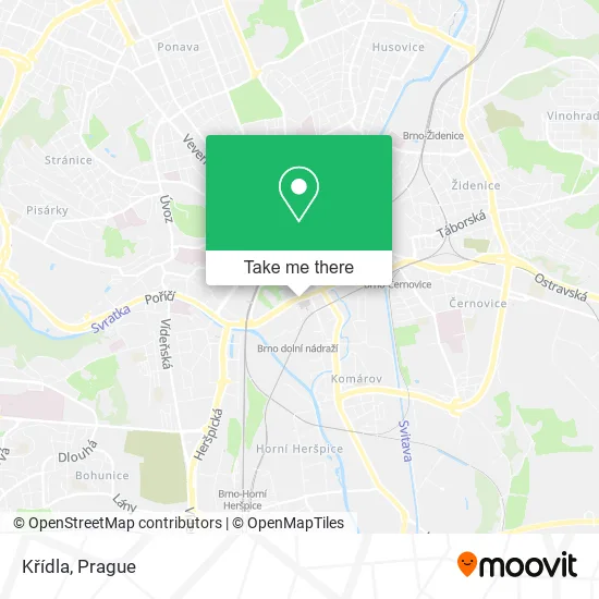 Křídla map