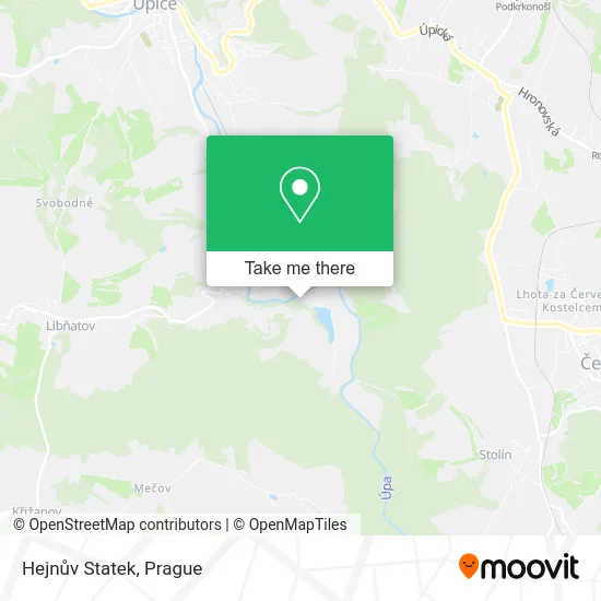 Карта Hejnův Statek