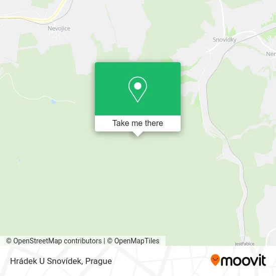 Карта Hrádek U Snovídek
