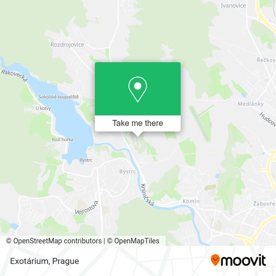 Карта Exotárium
