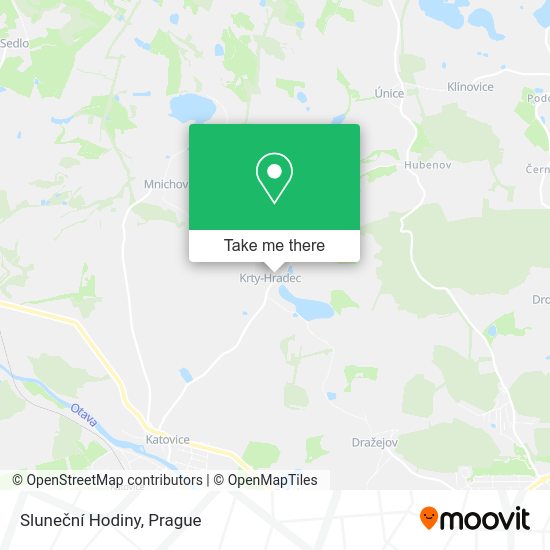 Sluneční Hodiny map