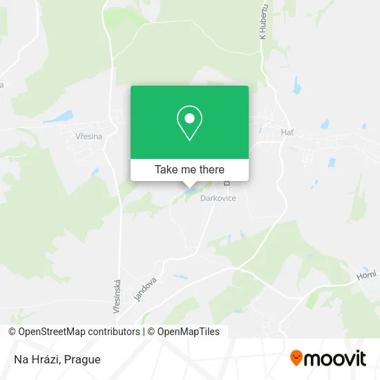 Карта Na Hrázi