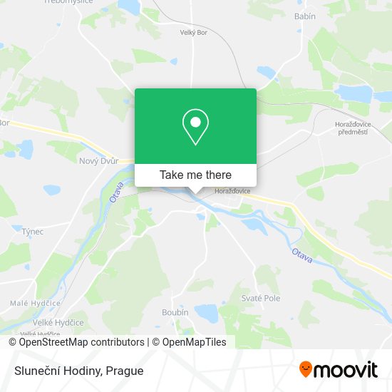 Sluneční Hodiny map