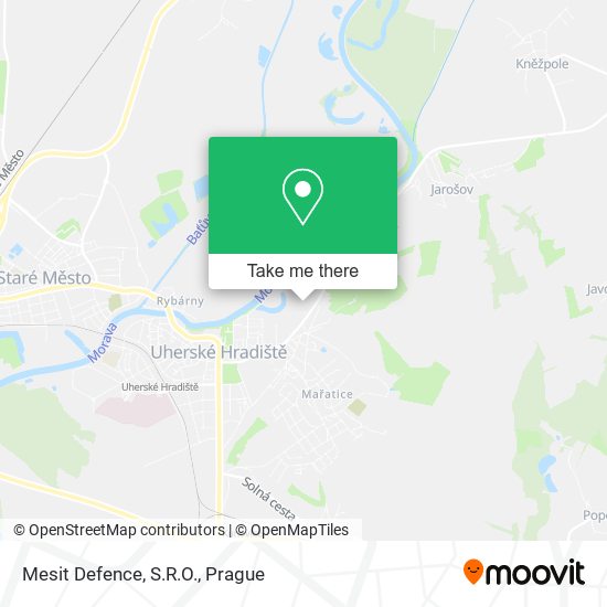Карта Mesit Defence, S.R.O.