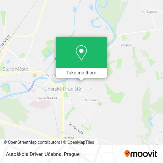 Autoškola Driver, Učebna map