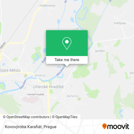 Карта Kovovýroba Karafiát