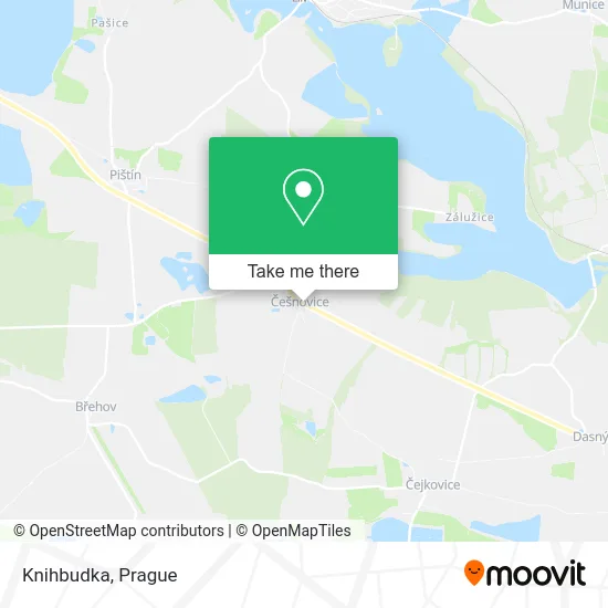 Карта Knihbudka