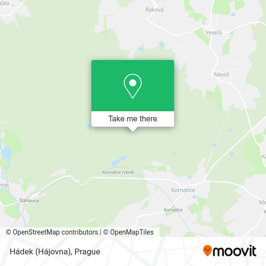 Hádek (Hájovna) map