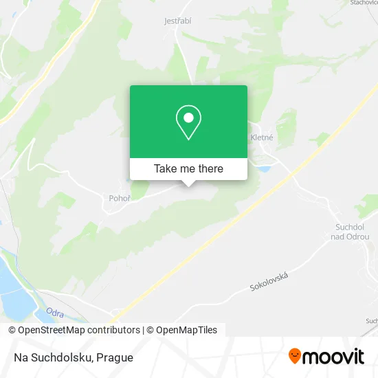 Na Suchdolsku map