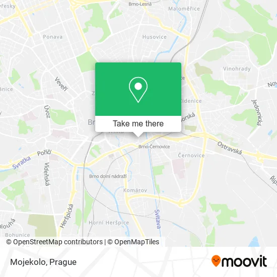 Карта Mojekolo
