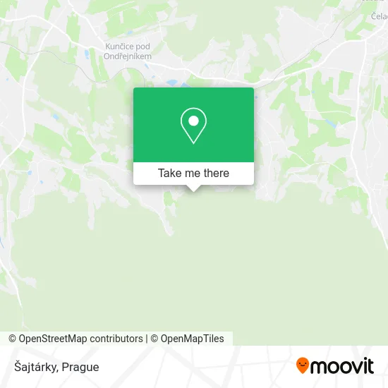 Карта Šajtárky