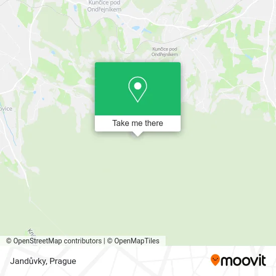 Карта Jandůvky
