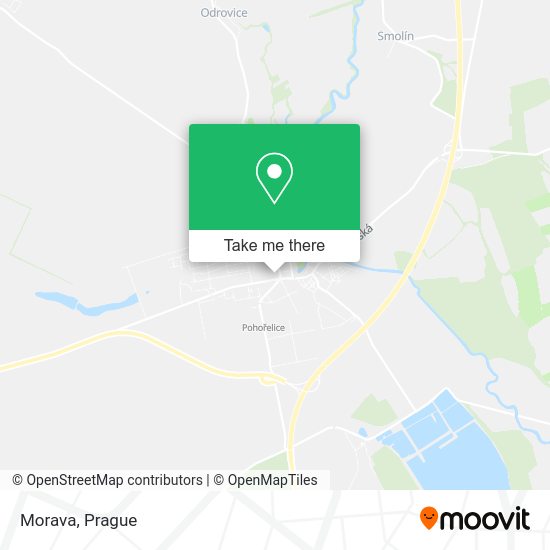 Карта Morava