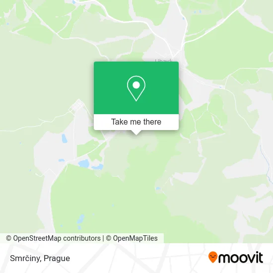Карта Smrčiny