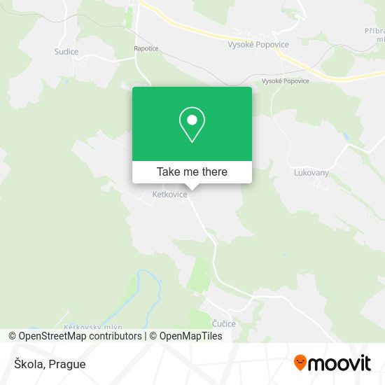 Карта Škola