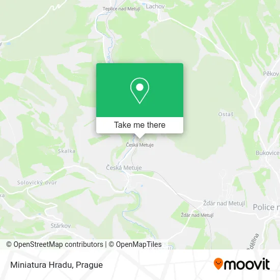 Карта Miniatura Hradu