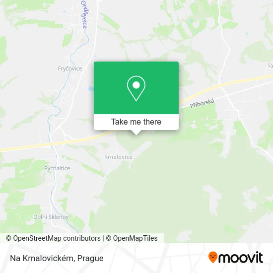 Na Krnalovickém map