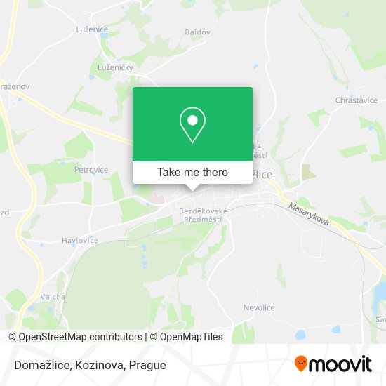 Domažlice, Kozinova map