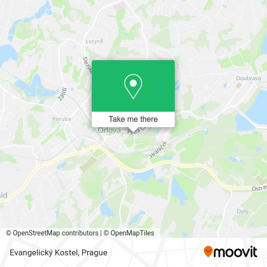 Evangelický Kostel map