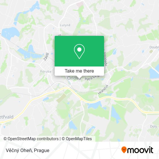 Věčný Oheň map