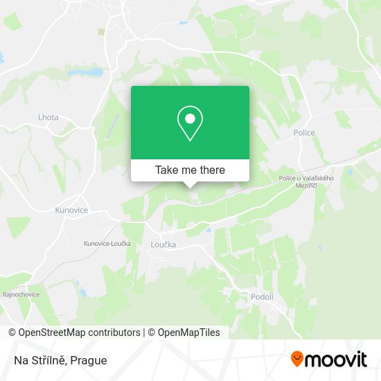 Na Střílně map