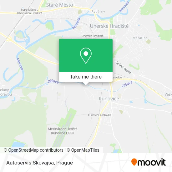 Карта Autoservis Skovajsa