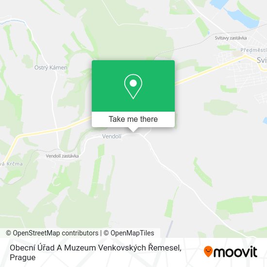 Obecní Úřad A Muzeum Venkovských Řemesel map