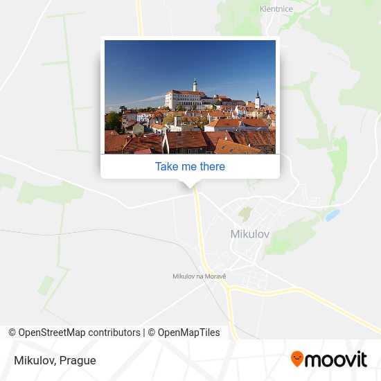 Карта Mikulov