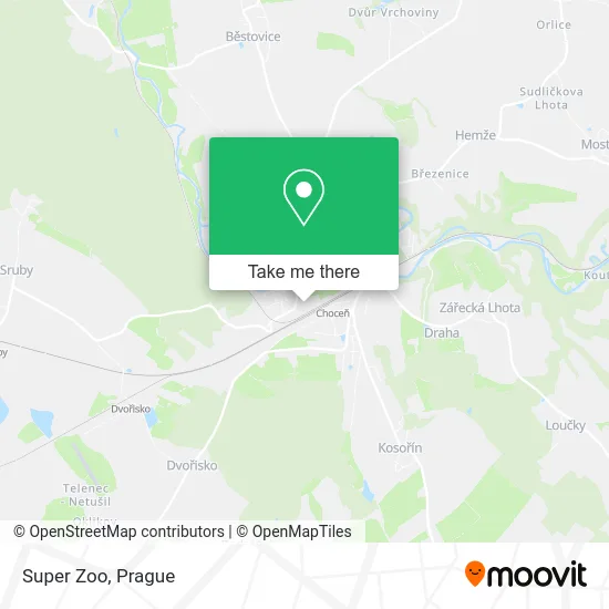 Карта Super Zoo