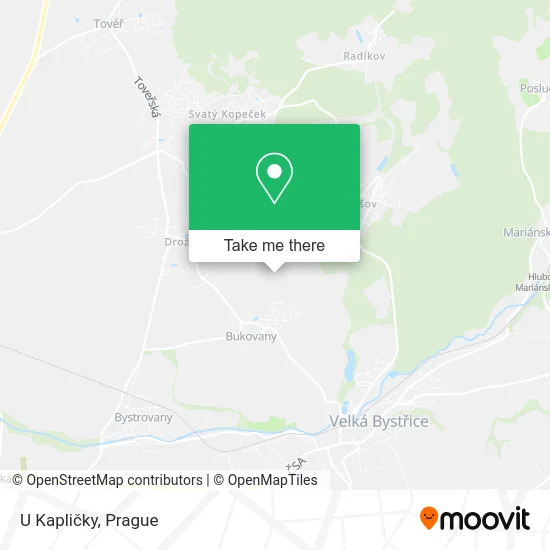 Карта U Kapličky