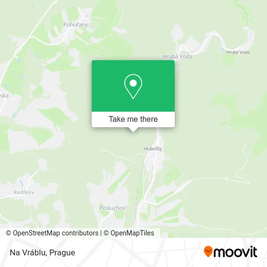 Карта Na Vráblu