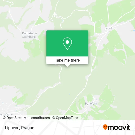 Карта Lipovce
