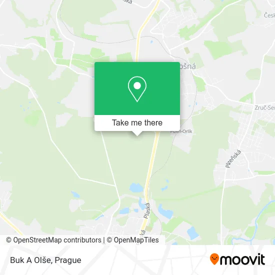 Карта Buk A Olše